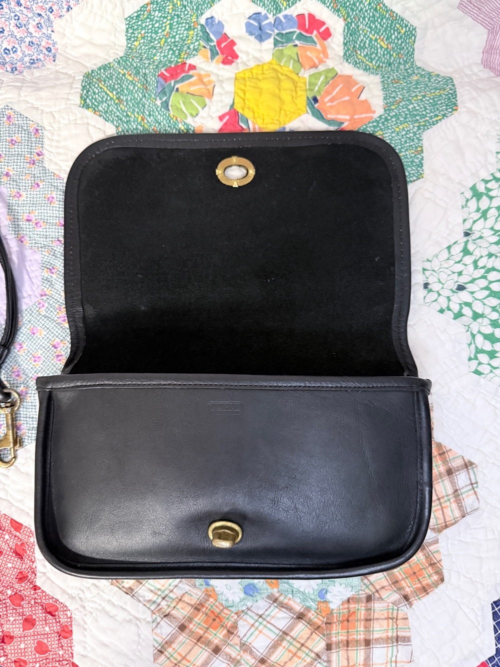 Vintage 70s Coach NYC Bag - Mini Clutch 9375 - Picture 6 of 15